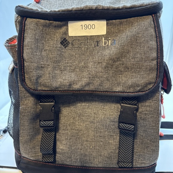 BACKPACK Columbia Insulated  Cooler Ice Chest Gray & Black Excellent Condition - Picture 11 of 11